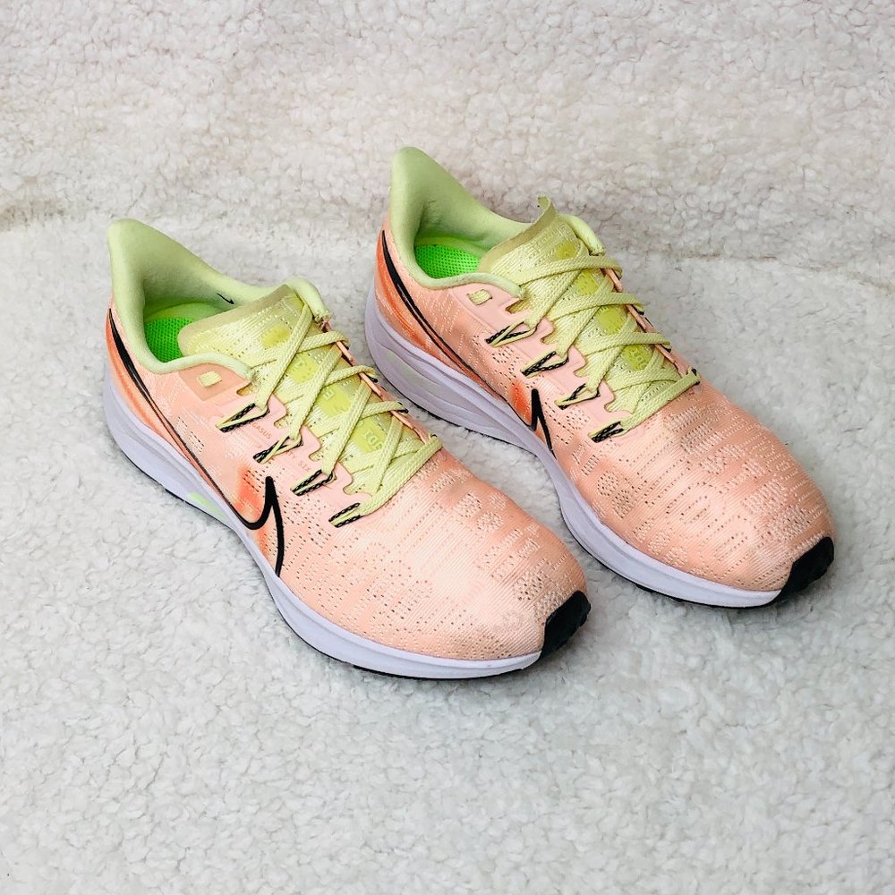 NIKE AIR ZOOM PEGASUS 36 Premium Rise Crison Tint Women's Orange Size 8